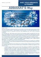 Arbanat'S Mag Janvier 2022. Cliquez en bas de l'image